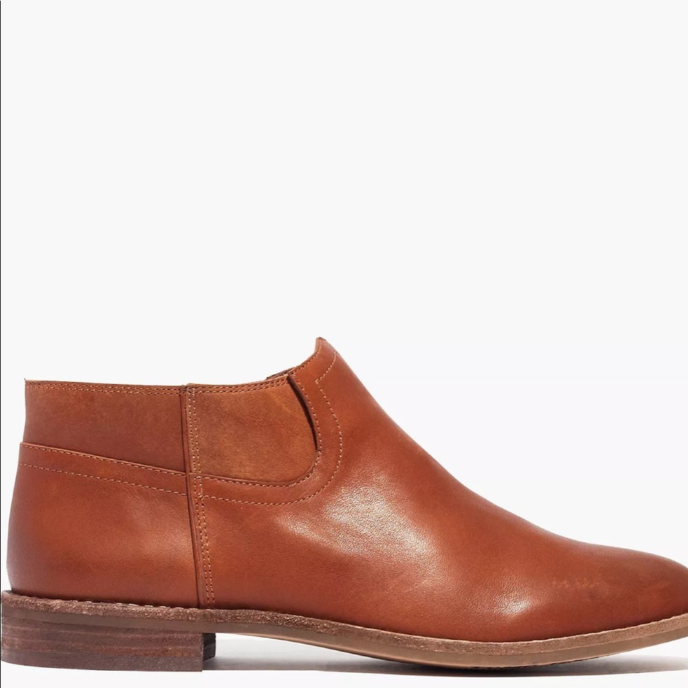 MADEWELL x Daryl K Duke Women's Cut-Off Leather Boots Brown